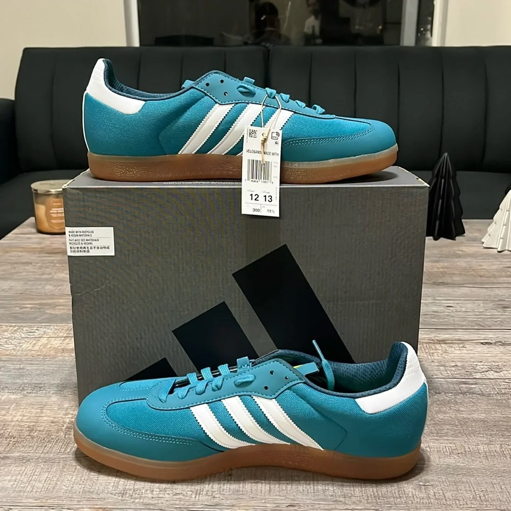 NWT ADIDAS THE VELOSAMBA MADE WITH NATURE - MEN'S SHOES - IE7023 - Picture 2 of 12